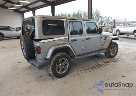 2019 Jeep Wrangler Unlimited Sahara from USA, damaged, VIN 1C4HJXEG3KW596767